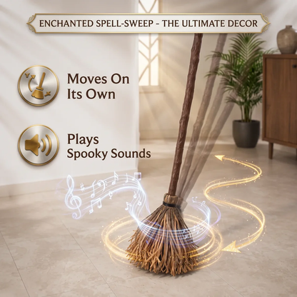 Self-Moving Enchanted Broom