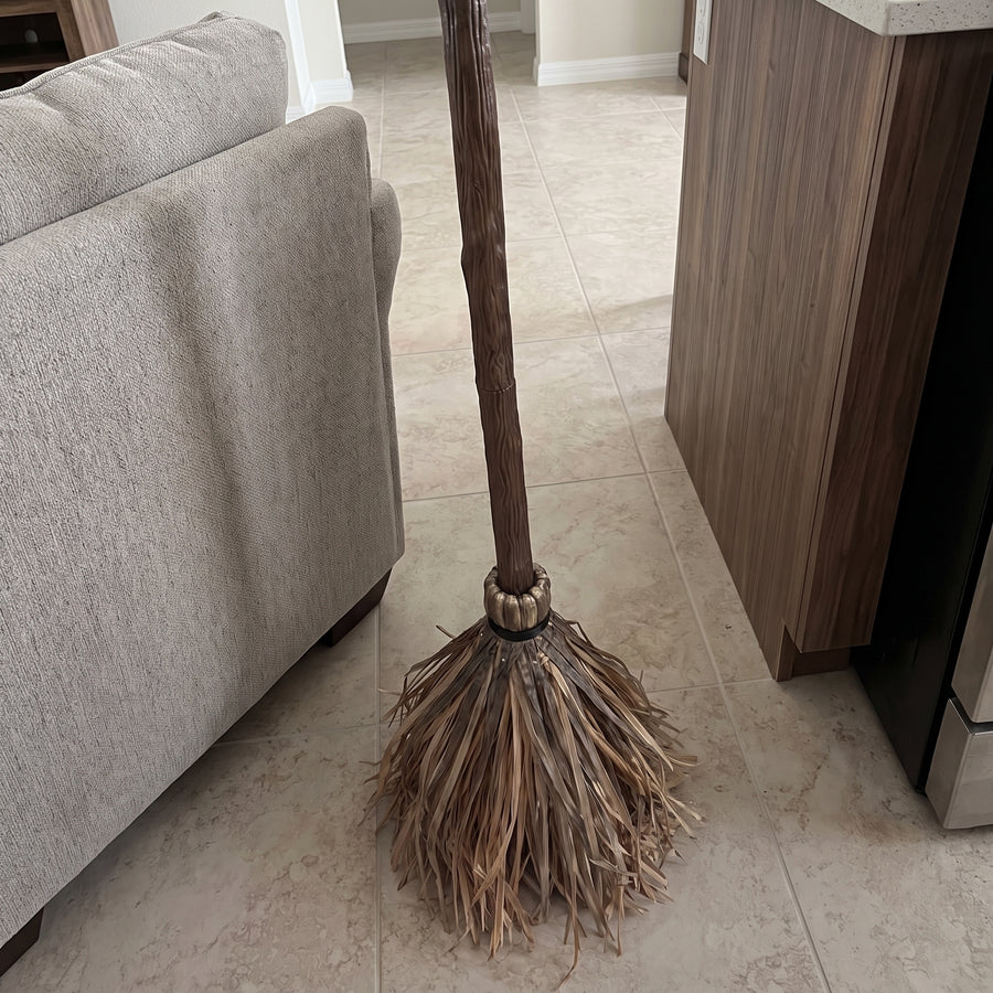 Everyone thinks it's just a broom at first