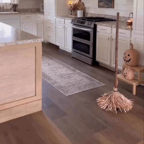 Self-Moving Enchanted Broom