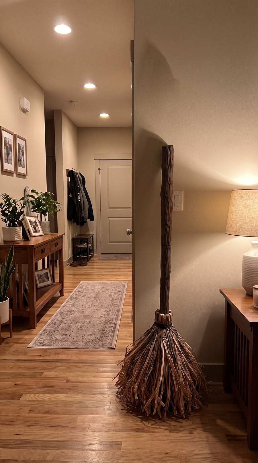 It earns its spot in the hallway
